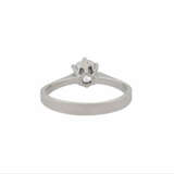 Solitär Ring mit Brillant ca. 0,6 ct, - photo 4