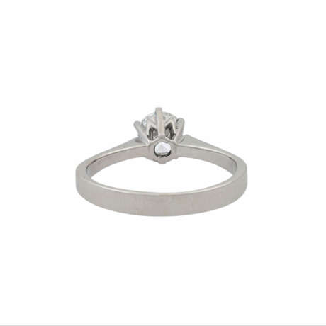 Solitär Ring mit Brillant ca. 0,6 ct, - photo 4