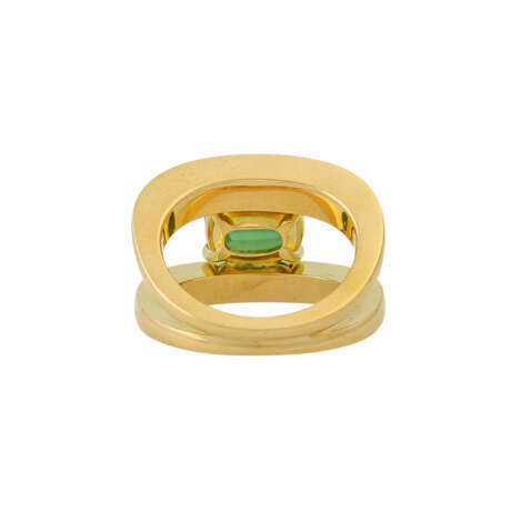 Ring mit Turmalin und Brillanten von zus. ca. 0,5 ct - photo 4