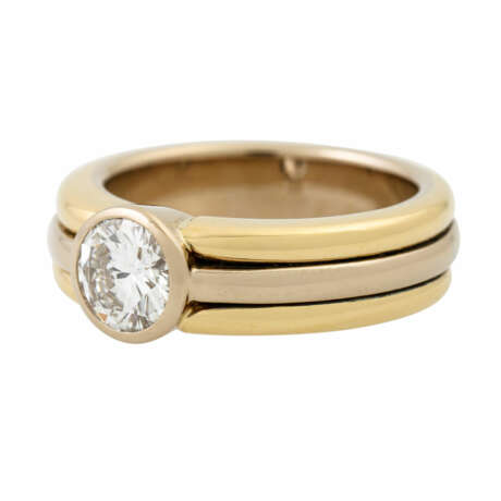 Ring mit Brillant ca. 1,0 ct, - photo 5