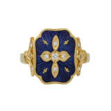 FABERGÉ BY VICTOR MAYER Ring mit Brillanten zus. ca. 0,13 ct, - photo 2