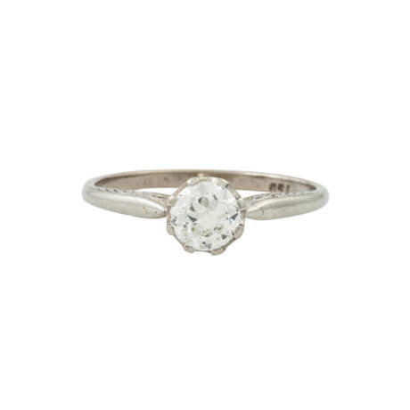 Ring mit Altschiffdiamant ca. 0,70 ct, - фото 2