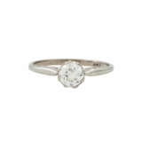 Ring mit Altschiffdiamant ca. 0,70 ct, - photo 2