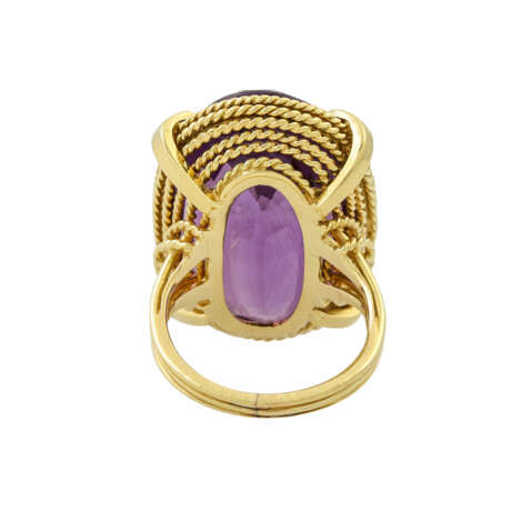 Ring mit Amethyst, - фото 4