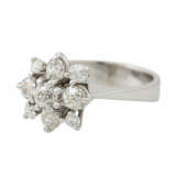 Ring mit Diamanten zus. ca. 1,2 ct, - фото 5