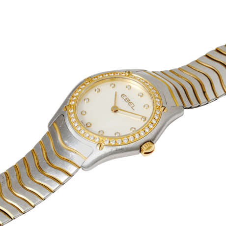 EBEL Classic Wave Damen Armbanduhr, Ref. 1256F23. Ca. 2010er Jahre. - photo 4