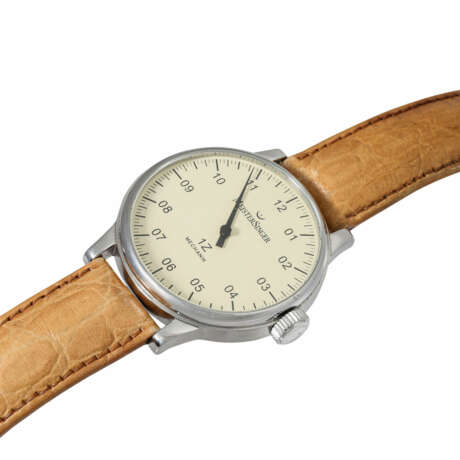 Meistersinger Scrypto Herren Einzeiger Armbanduhr, Ref. AM3.03. Ca. 2010er Jahre. - photo 4