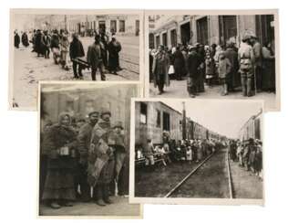 Подборка их 4 фото, посвященных голоду в Нижнем Поволжье. Сентябрь-декабрь 1921 г.