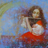 Oil painting “Melody”, Canvas on the subframe, Oil on canvas, Contemporary art, Mythological, Ukraine, 2020 - photo 1