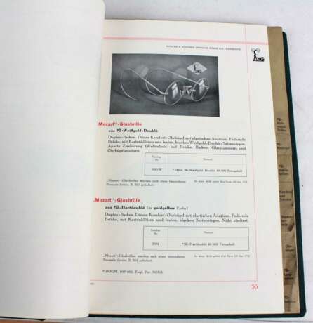 Musterkatalog Brille 1931 - Foto 3