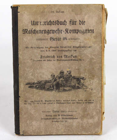 Unterrichsbuch für die MG-Kompanien - фото 1