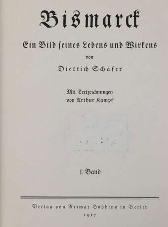 2 Bände Bismarck - фото 2