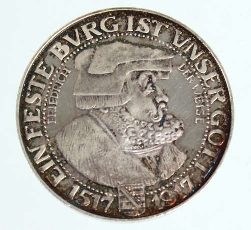 3 Reichsmark Friedrich der Weise 1917 - photo 2