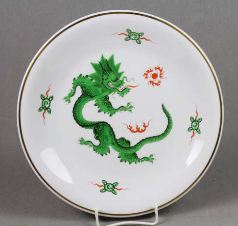 Meissen Teller *Ming Drache* - photo 1