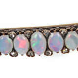 Opal Brosche mit Diamanten - photo 1