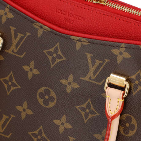 LOUIS VUITTON Handtasche "PALLAS MM", Koll.: 2014, akt. NP.: 2.150,-€. - Foto 7