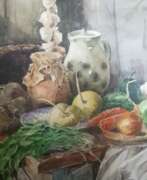 Alexandr Znoev (geb. 1964). Натюрморт с кувшином и овощами