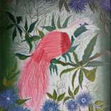 Розовая птица... Масло на холсте на подрамнике прослойное письмо Zeitgenössischer Realismus Ukraine 2000 - Foto 1