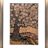 Peinture design «L'arbre d'argent», Panneau de fibres de bois apprêté, Huile, Abstractionisme, Fantaisie, Russie, 2021 - photo 1