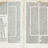 DE LYRA, Nicolaus (1270-1349) - Biblia latina cum postillis..Prologus primus. Venice: Ottaviano Scoto, 1489.  - Foto 2