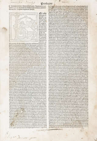 DE LYRA, Nicolaus (1270-1349) - Biblia latina cum postillis..Prologus primus. Venice: Ottaviano Scoto, 1489.  - фото 3