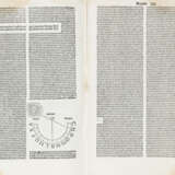 DE LYRA, Nicolaus (1270-1349) - Biblia latina cum postillis..Prologus primus. Venice: Ottaviano Scoto, 1489.  - фото 8