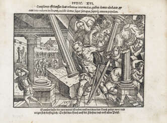 BOCKSBERGER, Johannes Melchior (1540-1589) - Neuwe biblische Figuren dess Alten und Neuwen Testaments. Frankfurt: Raben, Feyerabend & Han, 1564. 