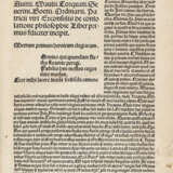 BOEZIO, Severino (465-524) - De consolatione Philosophie necnon de disciplina scholarium. Lyon: Jean Du Pré , 1489.  - Foto 4