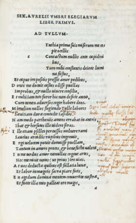 CATULLO, Gaio Valerio (84-54 A.C.) - Catullus Tibullus, Propetius. Venice: Aldo Manuzio, 1502.  - фото 7