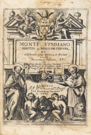 CURIOSA - Opuscoli di poesie e studi di vari argomenti rilegati in due volumi. 1626-1835.  - Foto 4