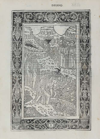 DANTE ALIGHIERI (1265-1321) - La Commedia. Commento di Cristoforo Landino. Brescia: Bonino de Bonini, di Ragusa, 1487.  - photo 7