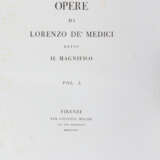 DE MEDICI, Lorenzo (1449-1492) - Opere. Florence: Giuseppe Molini co' tipi Bodoniani, 1835.  - photo 3