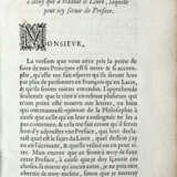 DESCARTES, René (1596-1650) - Les principes de la philosophie. Paris: Henry le Gras, 1647-1651.  - Foto 1