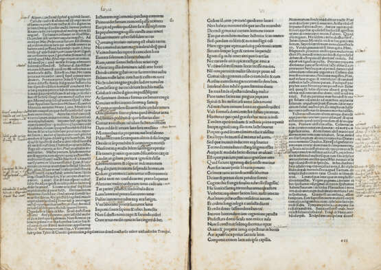 GIOVENALE, Decimo Giunio (50-127 d.C.) - CALDERINO, Domizio (1446-1478) - Satyrae. Venice: Andrea de Paltasichis, 1488.  - фото 4