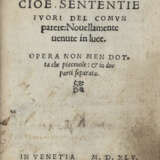 LANDO, Ortensio (1510-1558) - Paradossi cioe sententie fuori del comun parere novellamente venute in luce. Venice: s.e., 1545.  - Foto 2