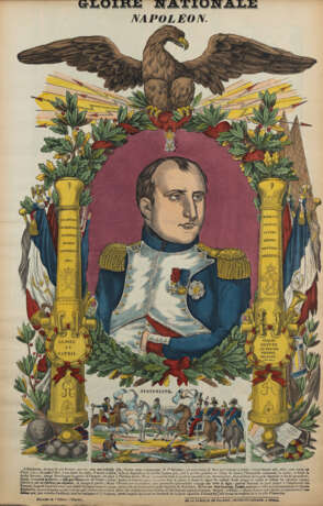NAPOLEONICA - Napoleon populaire. Portraits scènes batailles. Epinal: Pellerin, 1890-1910.  - Foto 1