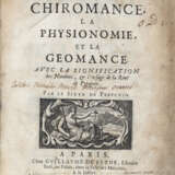 PERUCHIO, Sieur de - La Chiromance, la physionomie, et la géomance. Paris: Guillaume de Luyne, 1663.  - Foto 2