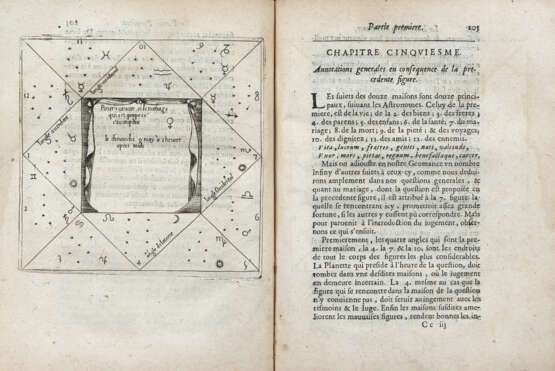 PERUCHIO, Sieur de - La Chiromance, la physionomie, et la géomance. Paris: Guillaume de Luyne, 1663.  - Foto 5