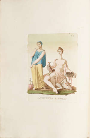 PISTRUCCI, Filippo (1782-1859) - Iconologia. Milan: Tosi, 1819-21.  - Foto 4