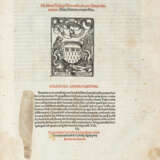 SVETONIO, Gaio Tranquillo (69-130) - Commentationes condite a Philippo Beroaldo adiecta paraphrastica. Colony: Ludovici Hornken e Godofredi Hitorpi, 1512.  - Foto 1