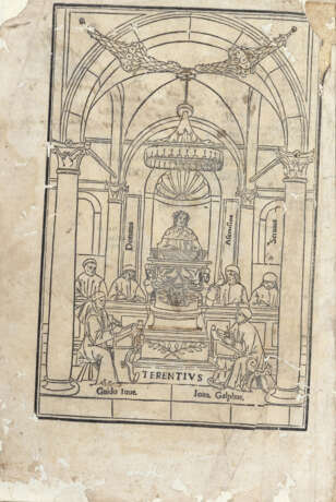 TERENZIO AFRO, Publio (189 a.C-159 a.C.) - Terentius cum quinque commentis. Venice: Lazzaro Soardi, 1508.  - Foto 2