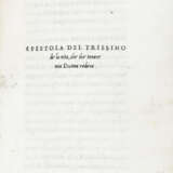 TRISSINO, Giovanni Giorgio (1478-1550) - I Ritratti - Epistola del Trissino de la vita, che dee tenere una donna vedova. Rome: Ludovico degli Arrighi, 1524.  - Foto 2