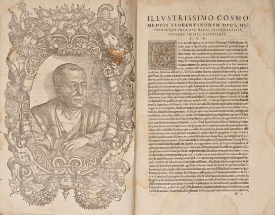 VALERIANO Bolzani, Giovanni Pierio (1477-1558) - Hieroglyphica sive de sacris Aegyptiorum. Basel: Michael Isengrin, 1556.  - photo 3