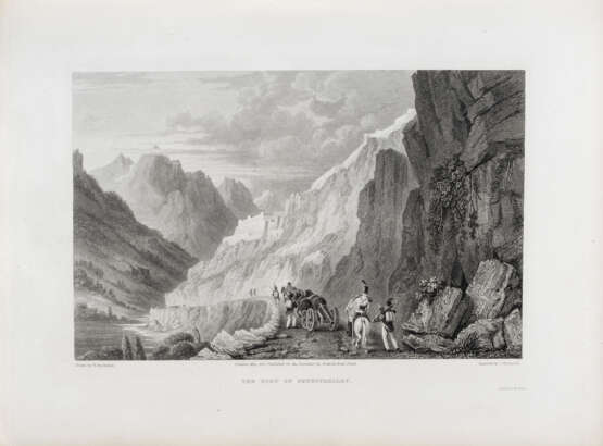 ALPINISMO - BROCKEDON, William (1787-1854) - Illustrations of the Passes of the Alps. London: Printed for the Author, 1828-1829.  - photo 1