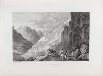 ALPINISMO - BROCKEDON, William (1787-1854) - Illustrations of the Passes of the Alps. London: Printed for the Author, 1828-1829. 