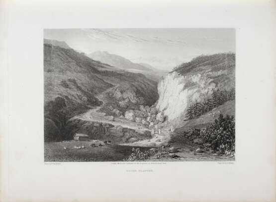 ALPINISMO - BROCKEDON, William (1787-1854) - Illustrations of the Passes of the Alps. London: Printed for the Author, 1828-1829.  - Foto 3
