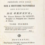 ALPINISMO - SAUSSURE, Horace-Benedict de (1740-1799) - фото 2