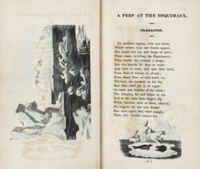 ARTICO - LOVE, Mary (1806?-1866) o LYON, Lucy - A Peep at the Esquimaux; or, Scenes on the Ice. London: H. R. Thomas, 1825. 