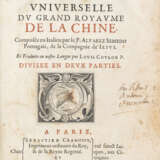 CINA - SEMMEDO, Alvaro (1585-1658) - Histoire universelle du grand royaume de la Chine. Paris: Sebastien Cramoisy, 1645.  - Foto 1