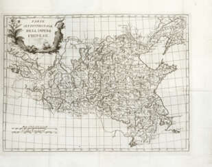 CINA - STAUNTON, George (1737-1801) - Viaggio nell'interno della China, e nella Tartaria fatto negli anni 1792..da Lord Magartney. Florence: Pagani, 1799-1800. 